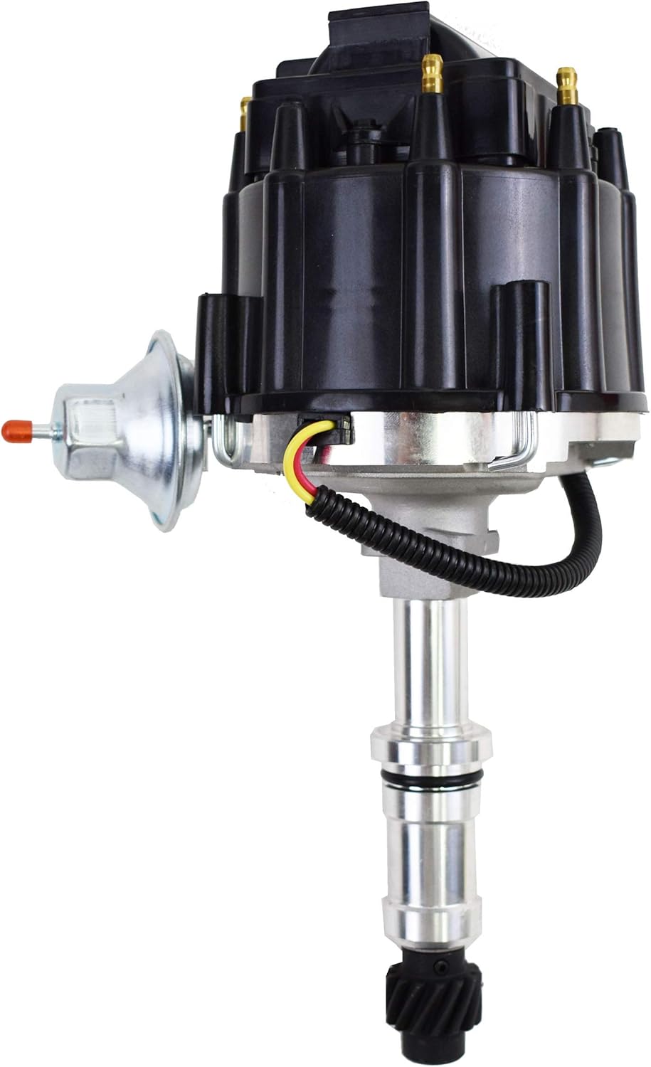 HEI Distributor, 8.0mm Spark Plug Wires, and Battery-Pigtail Harness Kit S95667