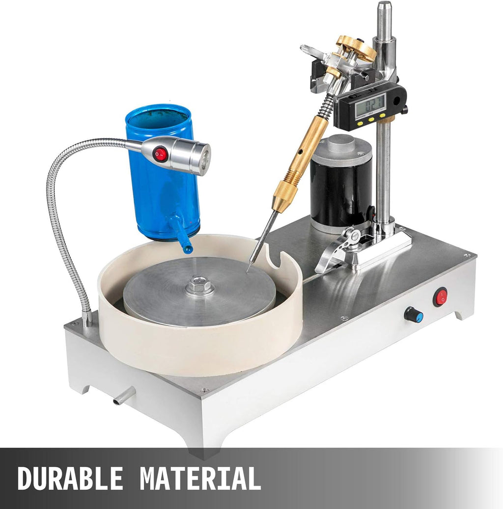 120W Gem Faceting Polishing Machine with Digital Display P78735