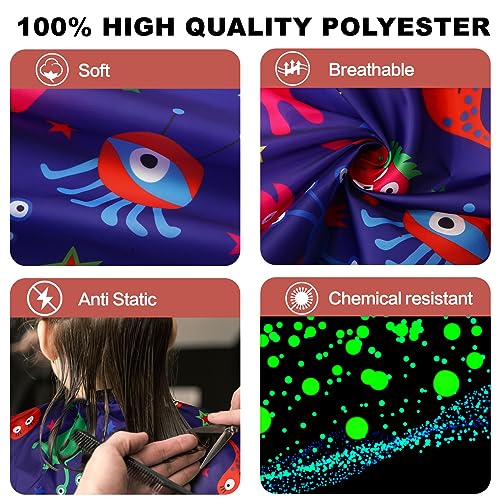 Kids Barber Cape with Neck Duster Brush M79580
