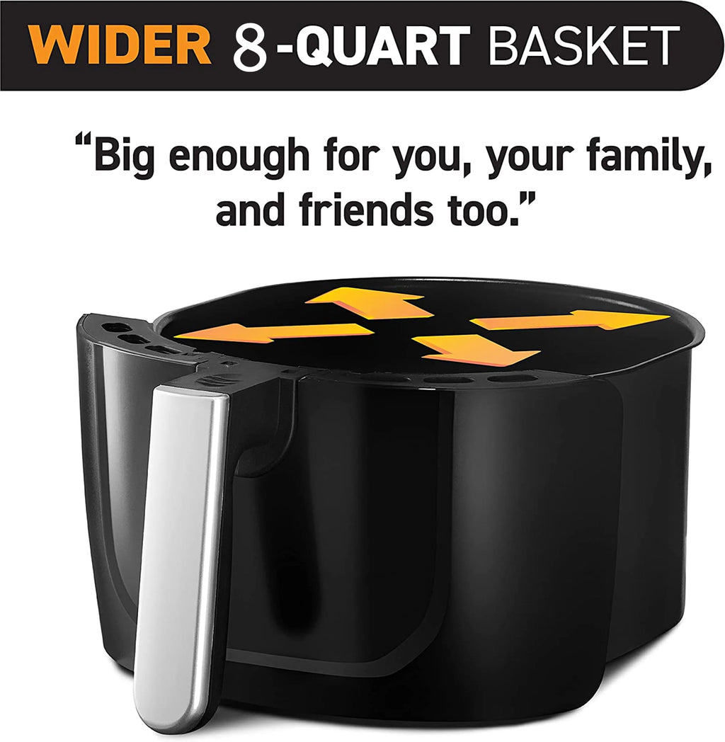 8 Quart 1800W Air Fryer with Probe A9478