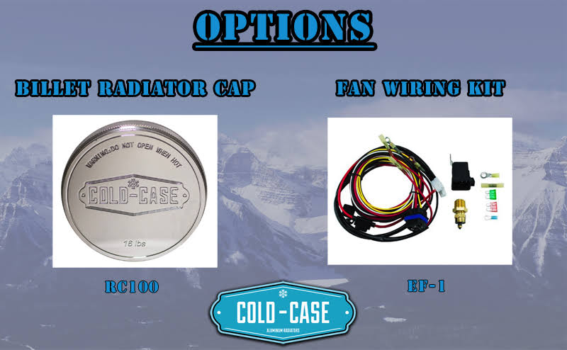68-72 A-Body Radiator with Dual 12in Fan Kit P97595