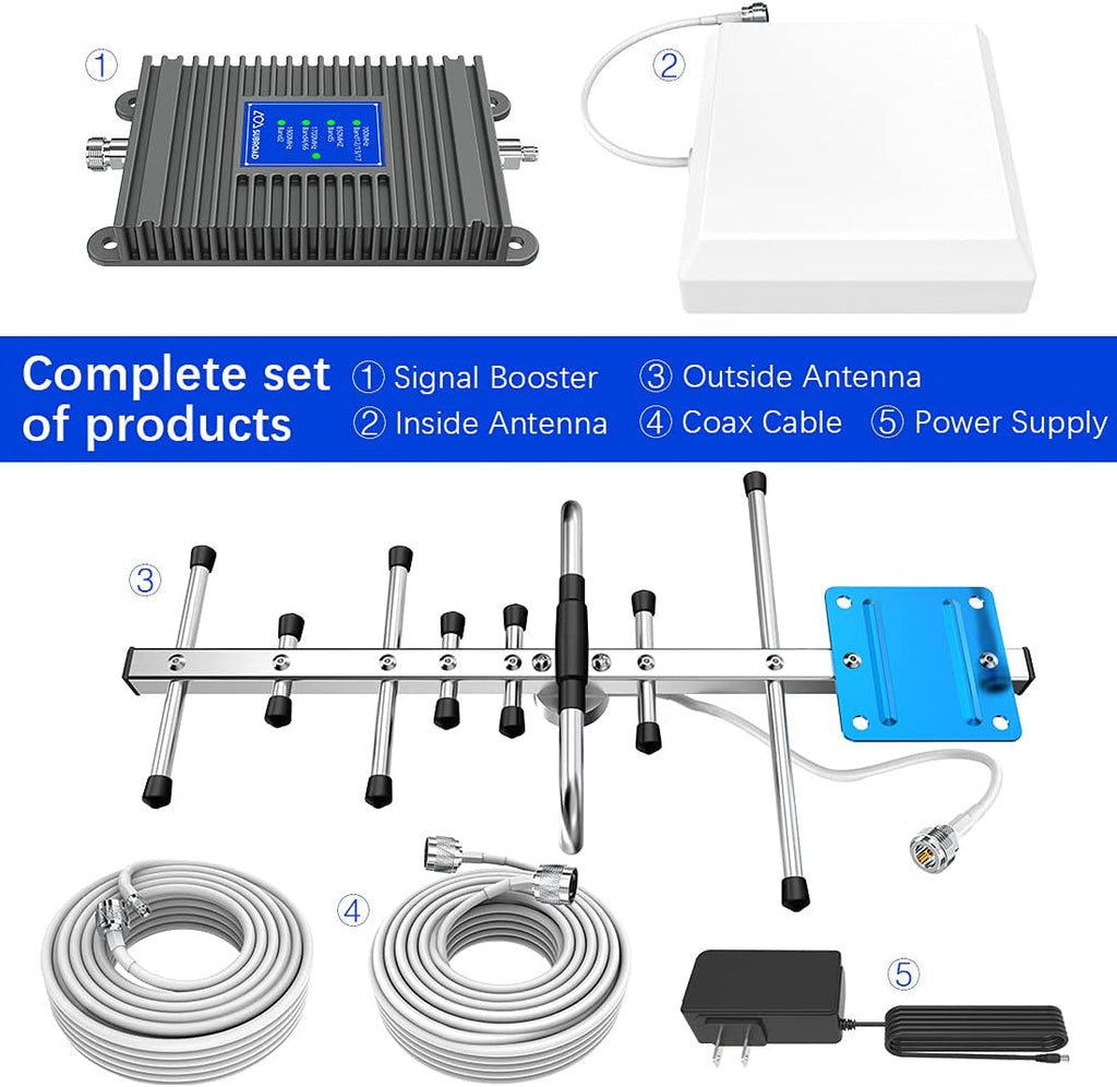 Cell Phone Signal Booster Gray C678