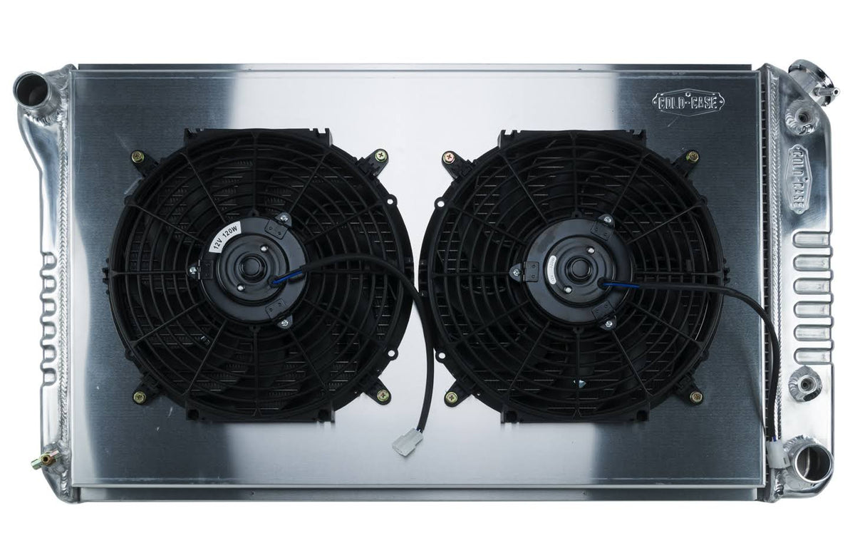 68-72 A-Body Radiator with Dual 12in Fan Kit P97595