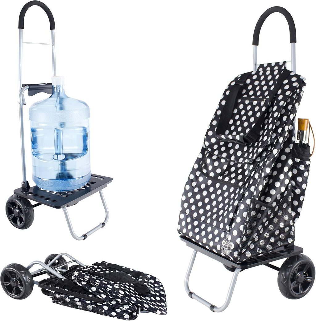 Brown Foldable Shopping Cart S884