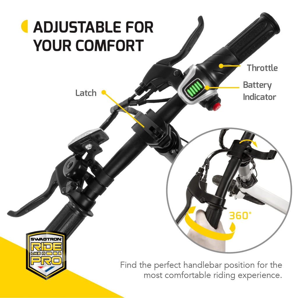 Lightweight Aluminum Folding Electric Bike with Pedals F42194