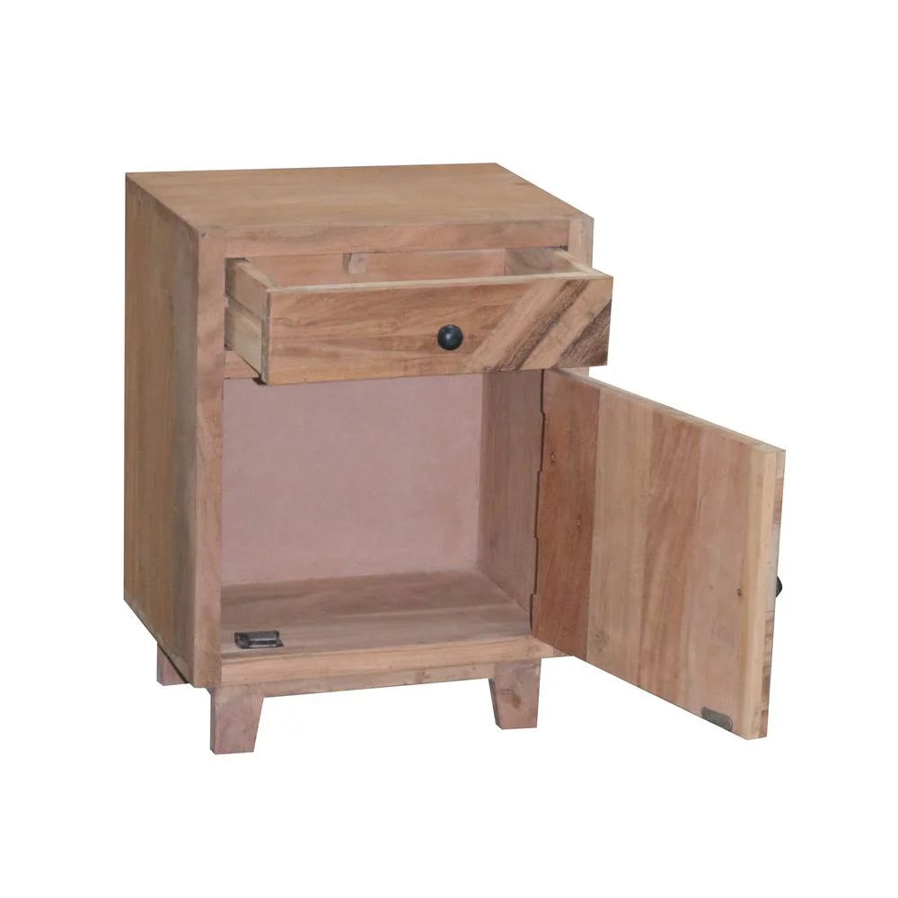 Wood Nightstand B406809