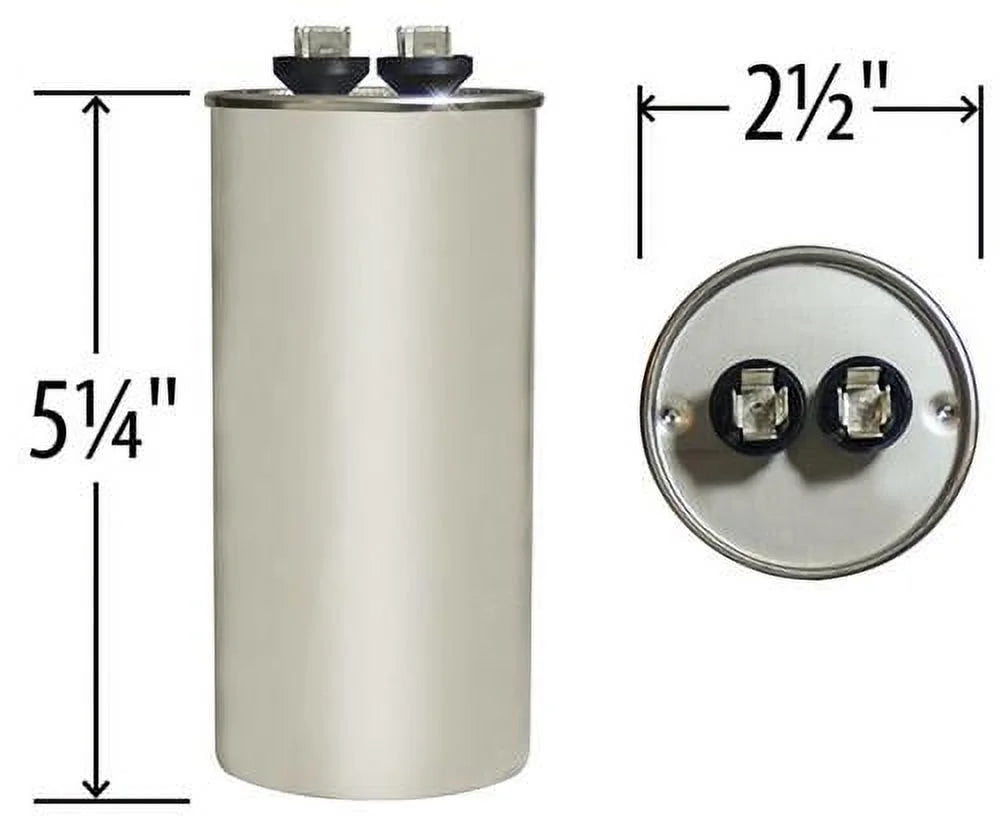 80 uF MFD 440 VAC Round Replacement Capacitor T15557
