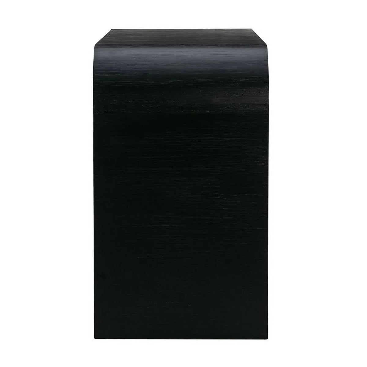Black 6-Drawer Acacia Veneer MDF Wood Dresser T8626