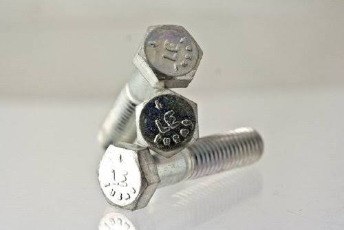 9/16-18 x 2 Grade 5 Hex Cap Screw Zinc Plated B24139
