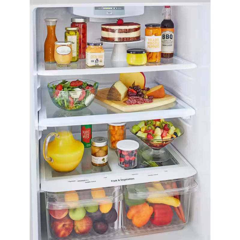 20 cu. ft. Top Freezer Refrigerator with Reversible Door in White S989582