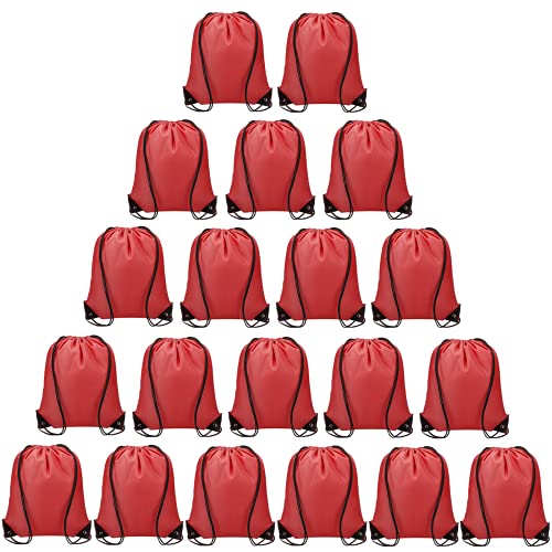 100 Pcs Lightweight Drawstring Bags Bulk Blue H68955