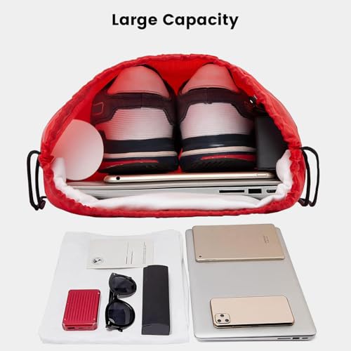 100 Pcs Lightweight Drawstring Bags Bulk Blue H68955