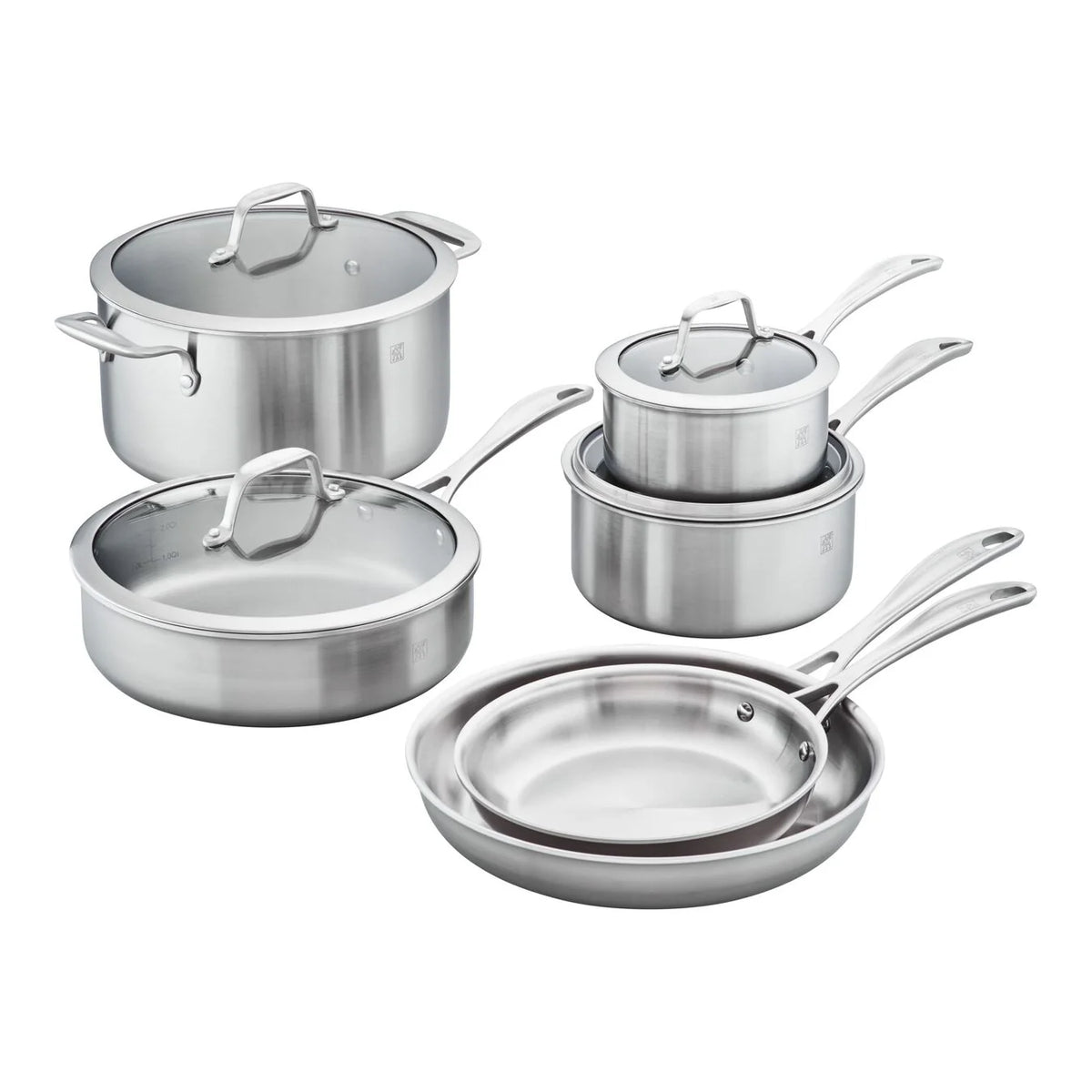 10pc Stainless Steel Cookware Set R6524