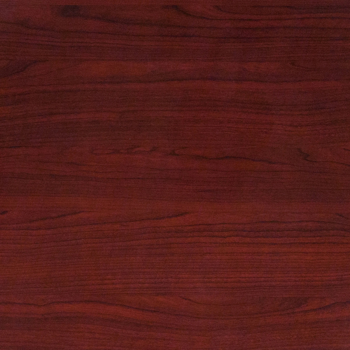 24'' Round High-Gloss Mahogany Resin Table Top Y761161