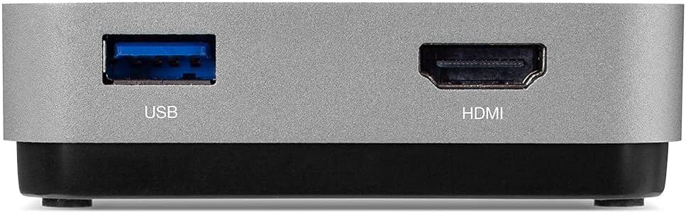 USB-C Travel Dock 5 Port with HDMI SD Card Space Grey K249