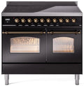 40 Induction Range with Electric Oven in Black U799680