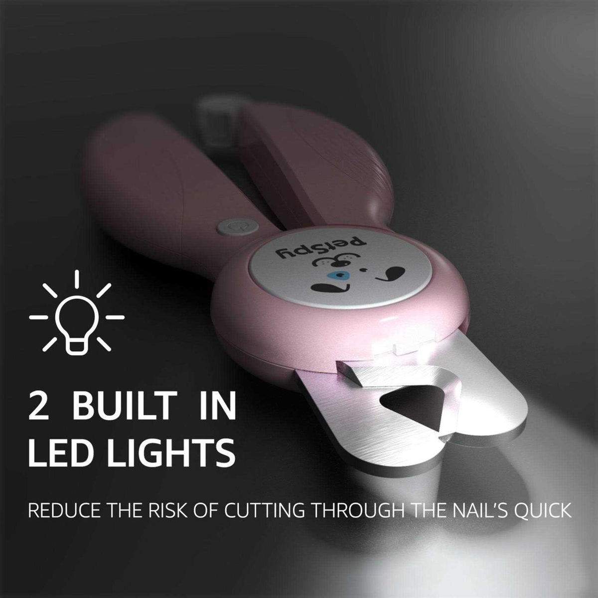 Dog Nail Clippers with LED Guide Light S66746