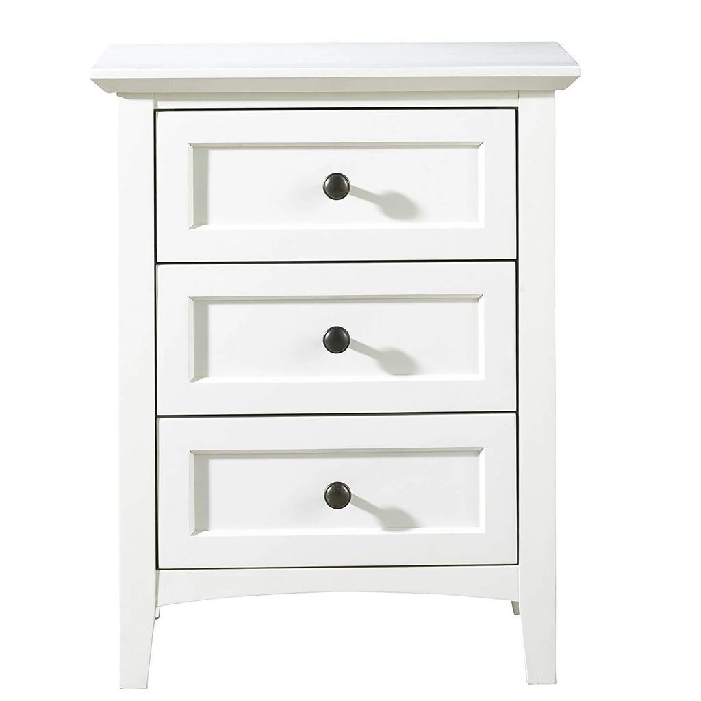 White Mahogany Nightstand T96019