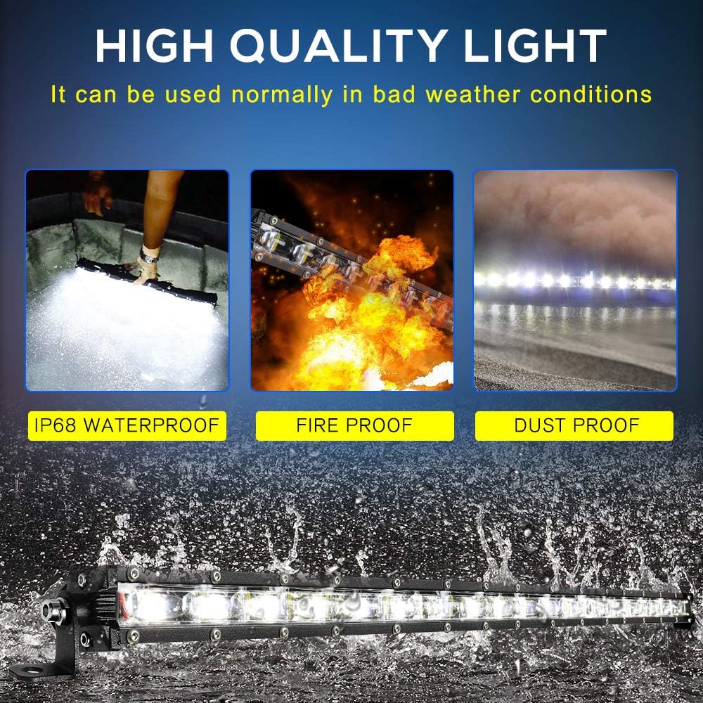 50 inch Slim Single Row LED Light Bar O432