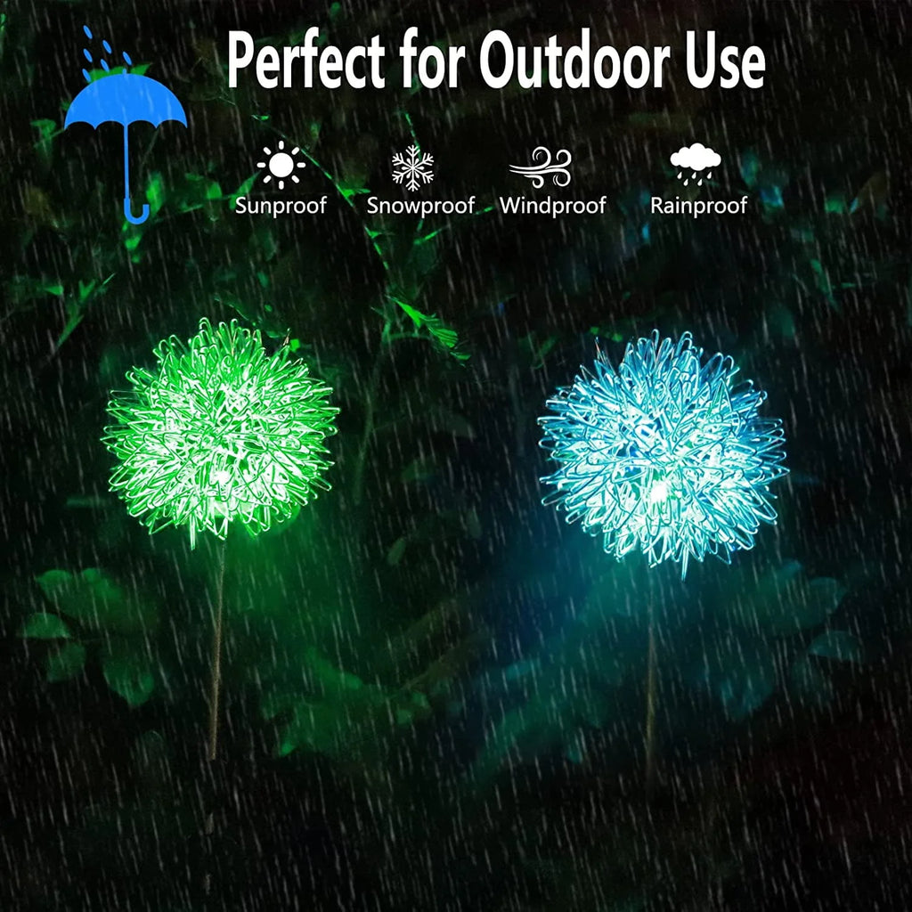 4 Pack Waterproof Solar LED Garden Lights Z45061