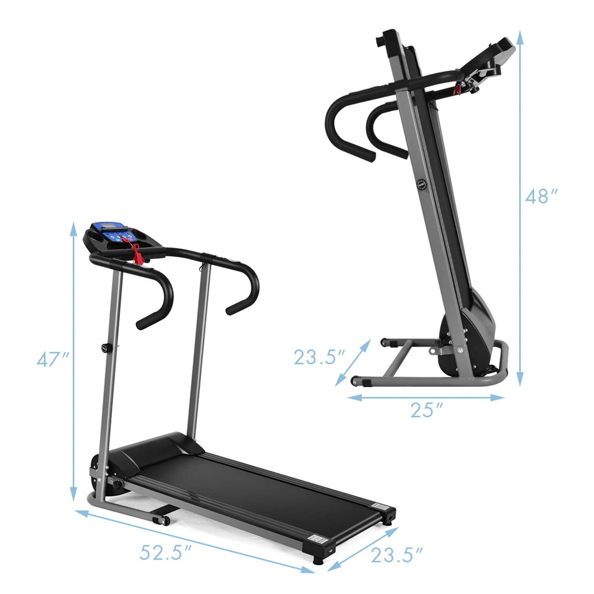 1100W Folding Treadmill Y538171
