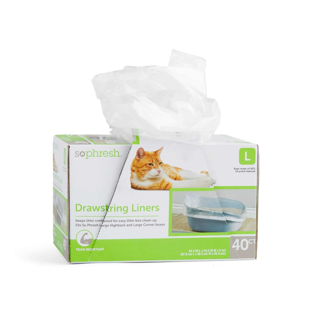 Drawstring Liners for Highback Boxes Z536