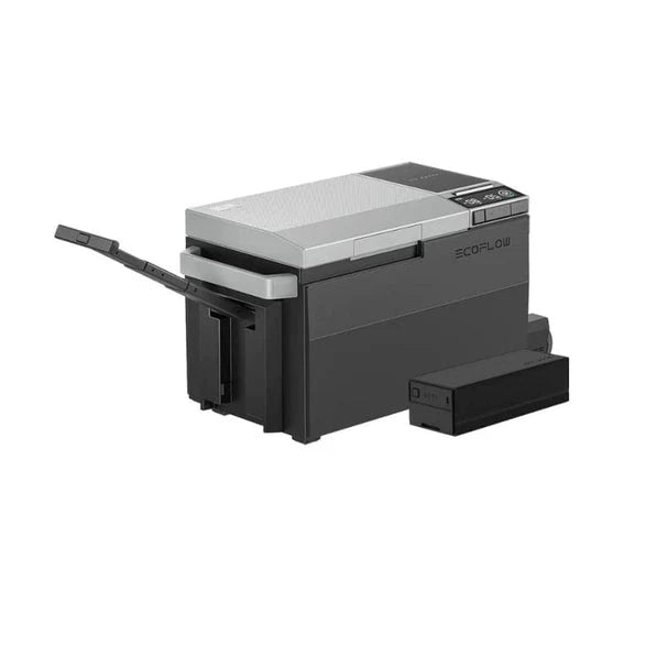 Portable Refrigerator with Extra Battery and Detachable Wheels M89257