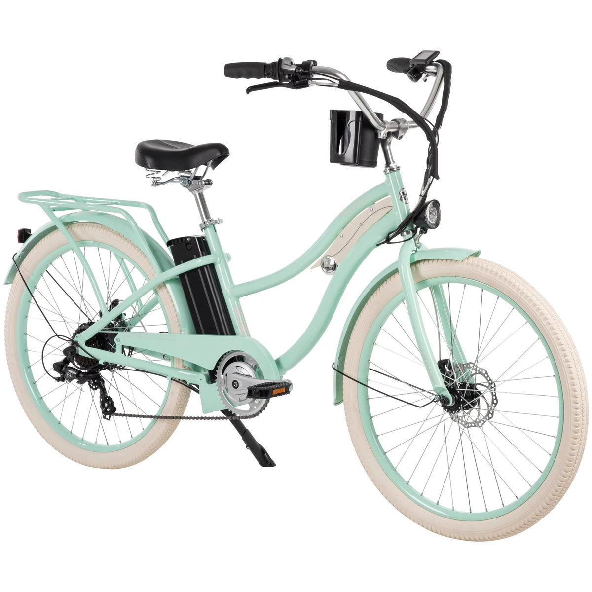 26-in 7-Spd Electric Cruiser Bike V624660
