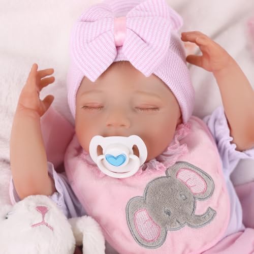 17-Inch Soft Body Realistic Newborn Baby Dolls with Toy Accessories X929