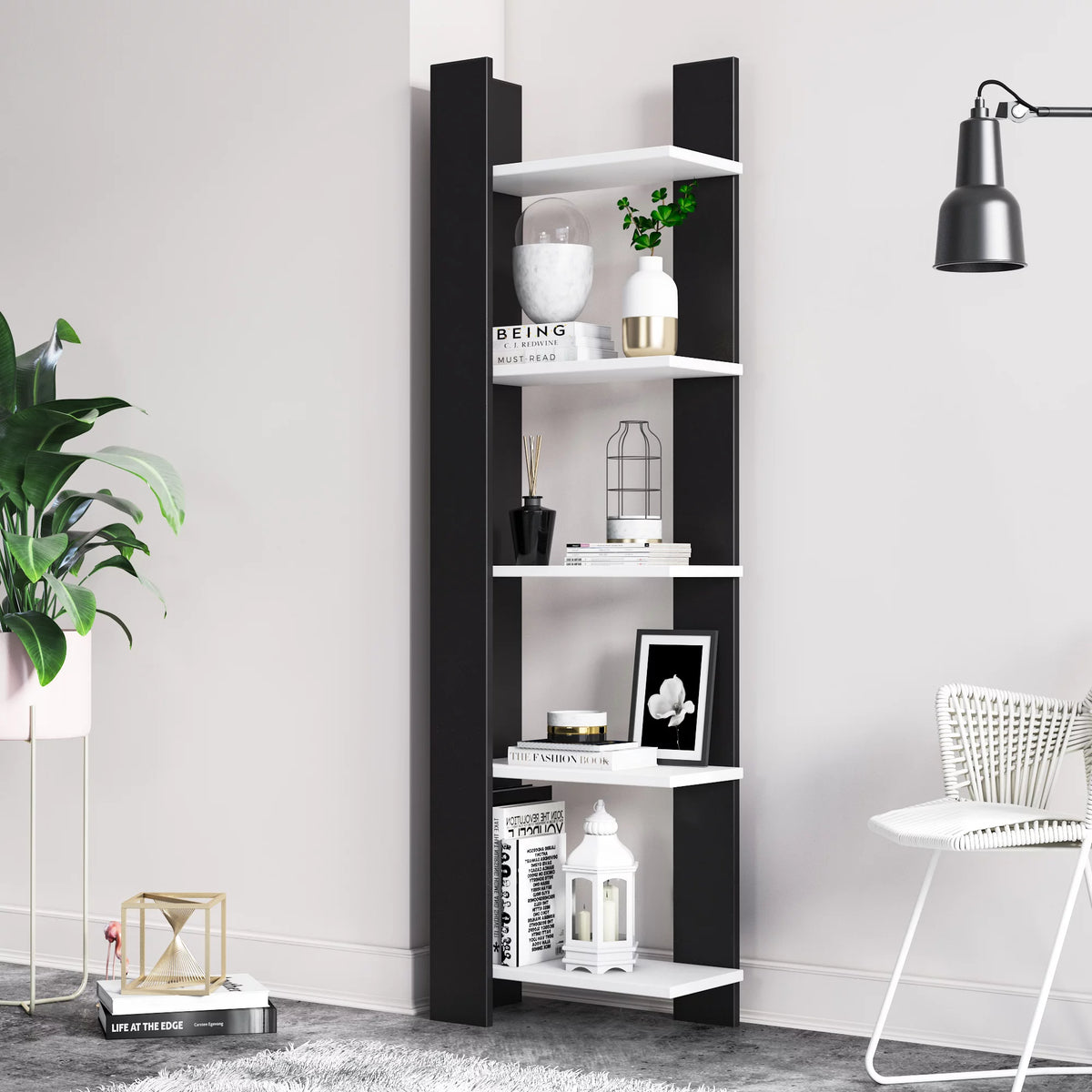 5 Tier Corner Bookshelf P119686