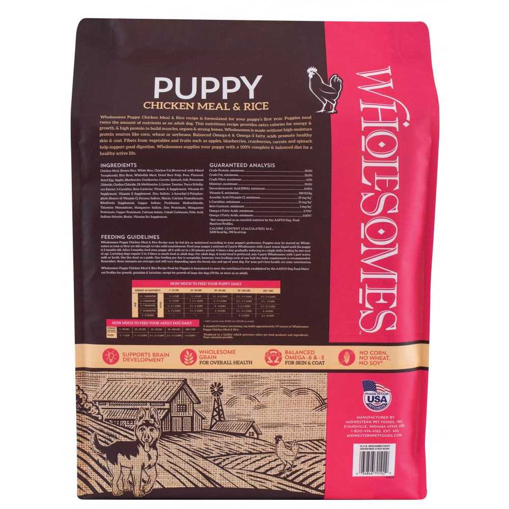 Chicken Meal & Rice Dry Dog Food B213