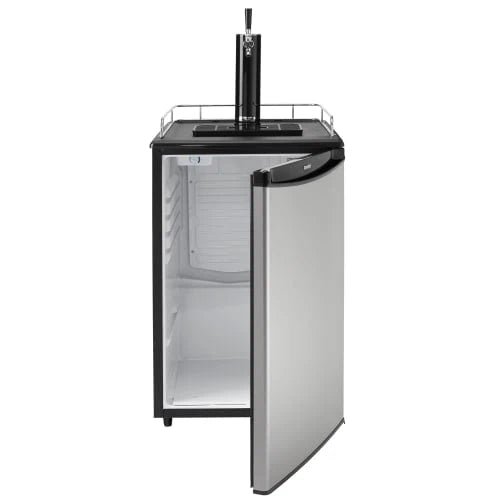 5.4 cft Single Tap Keg Cooler in Stainless A976