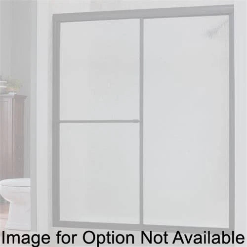 Oil Rub Bronze Obscure Glass Sliding Shower Door B50166