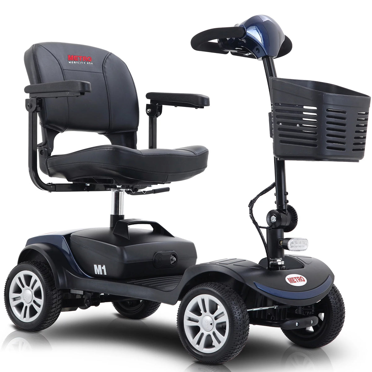 Heavy Duty Electric Mobility Scooter with Detachable Basket M675