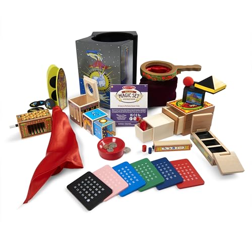 Solid-Wood Magic Set With 10 Classic Tricks M704