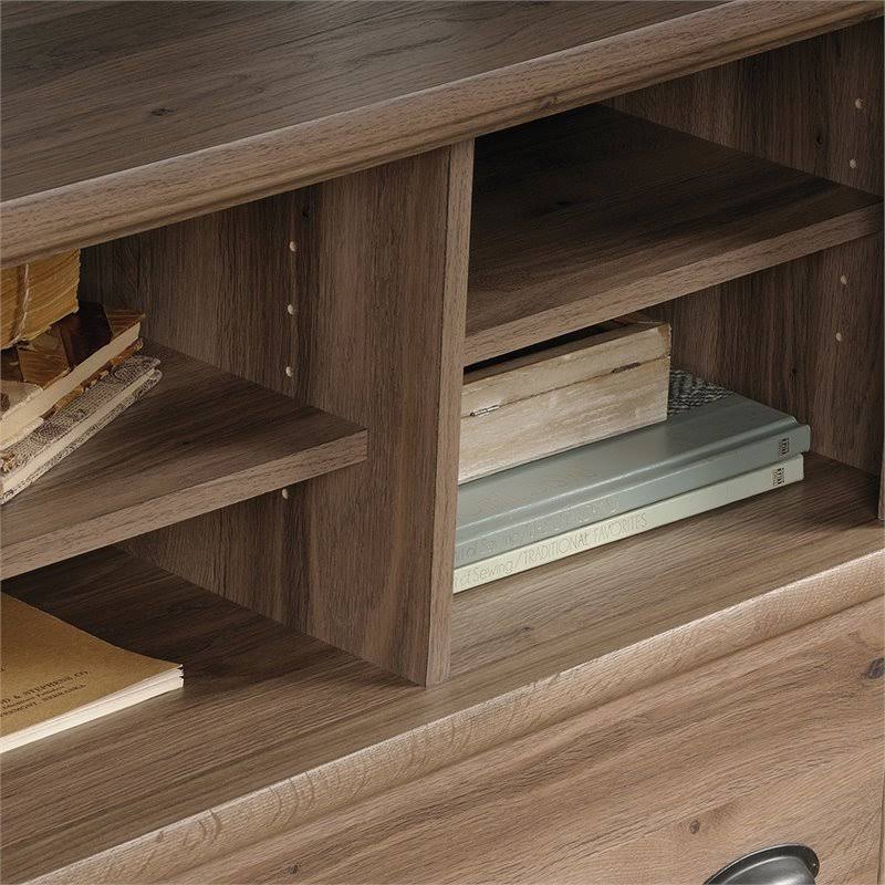 Salt Oak 2 Piece Desk and File Cabinet Set R996