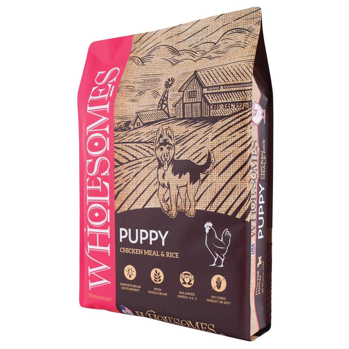 Chicken Meal & Rice Dry Dog Food B213