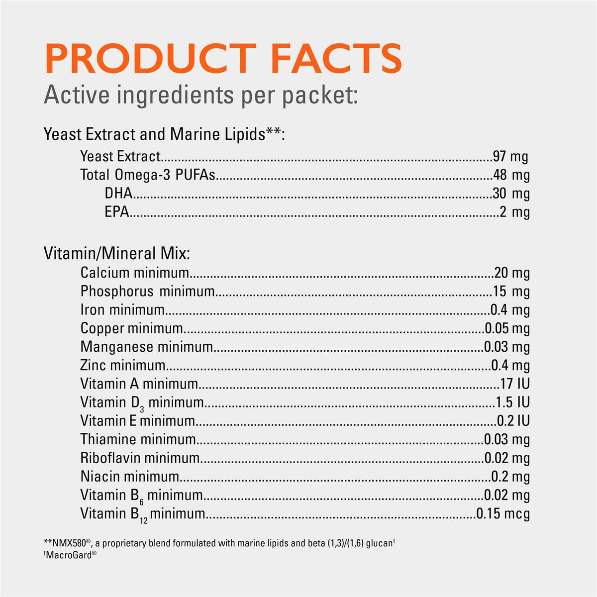 Immune Health Supplement Powder for Cats D296658