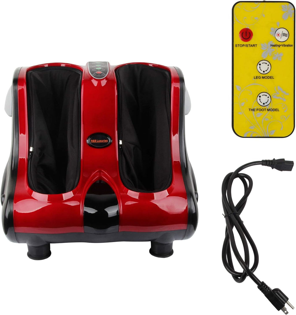 Shiatsu Kneading Rolling Heating Foot & Calf Massager Y15555