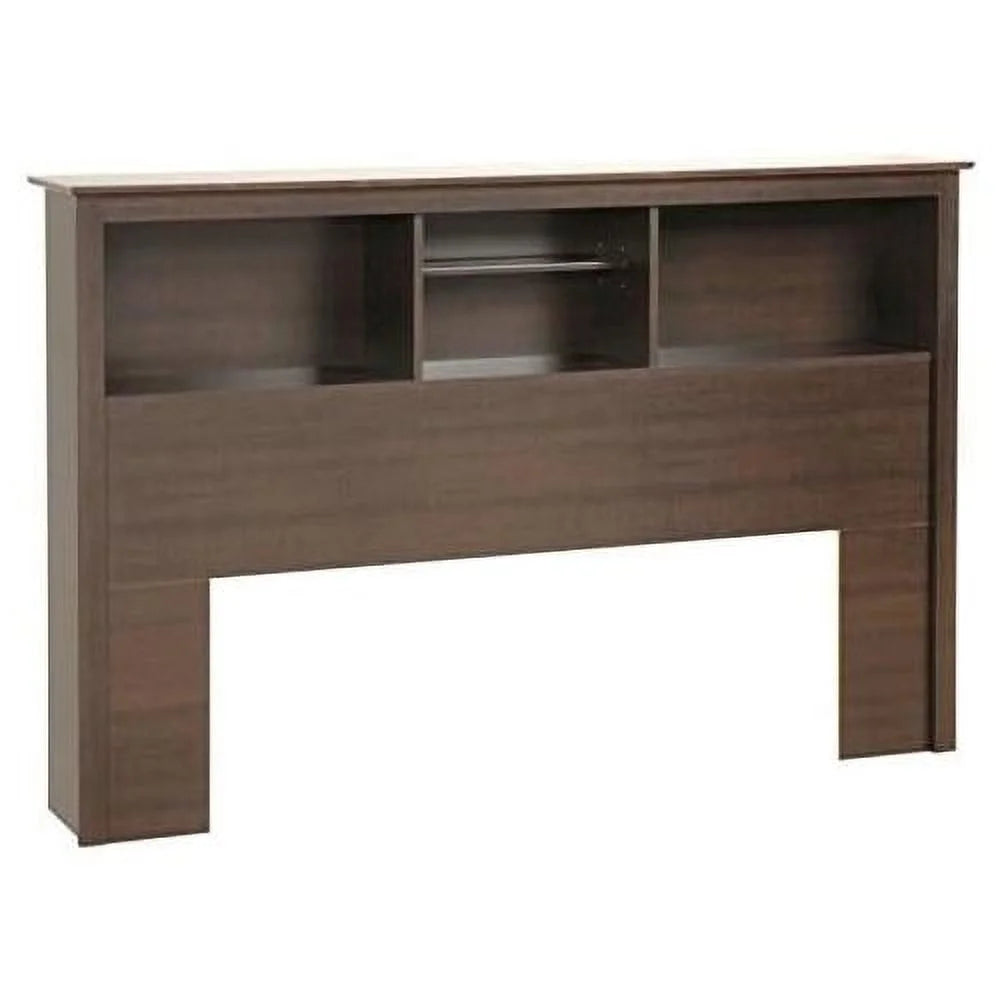 Wood Full Queen Bookcase Headboard U258237