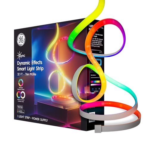 Smart LED Light Strip with Music Sync, Color Changing WiFi Lights, 16ft G4879