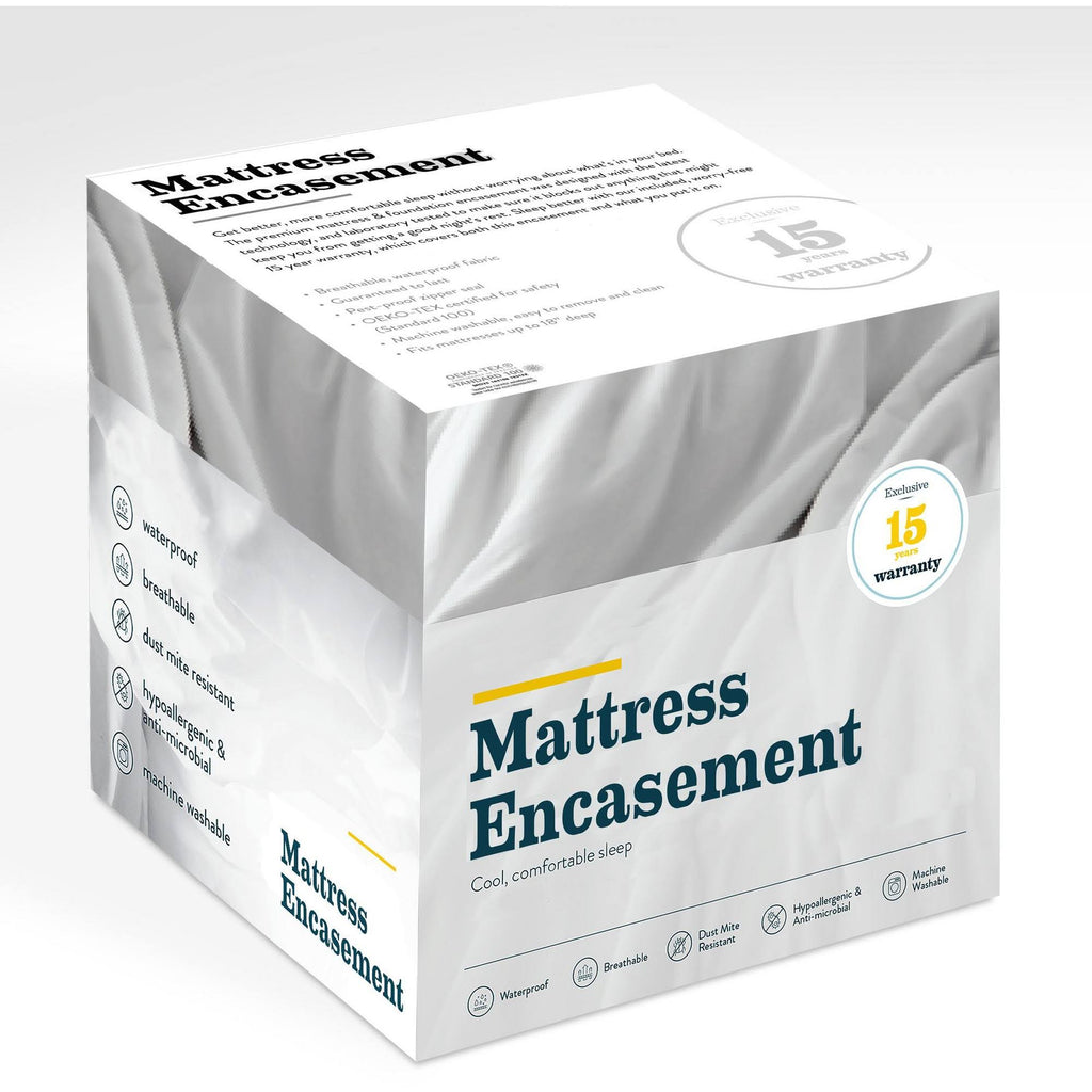 Twin 4-Pack Mattress and Foundation Encasement T78175