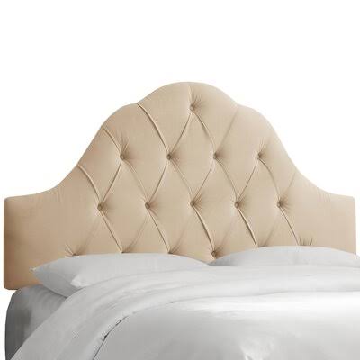 California King Velvet Upholstered Headboard D3720