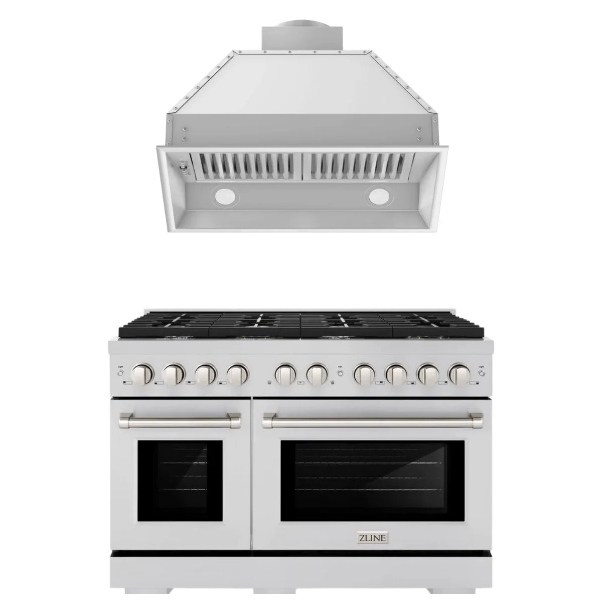 48 Gas Range and Range Hood Insert W307900