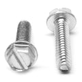 #6-32 x 3/4 Coarse Thread Slotted Hex Washer Head Screw A209