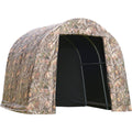 8 x 8 x 7 ft. Camo Outdoor Shed V395