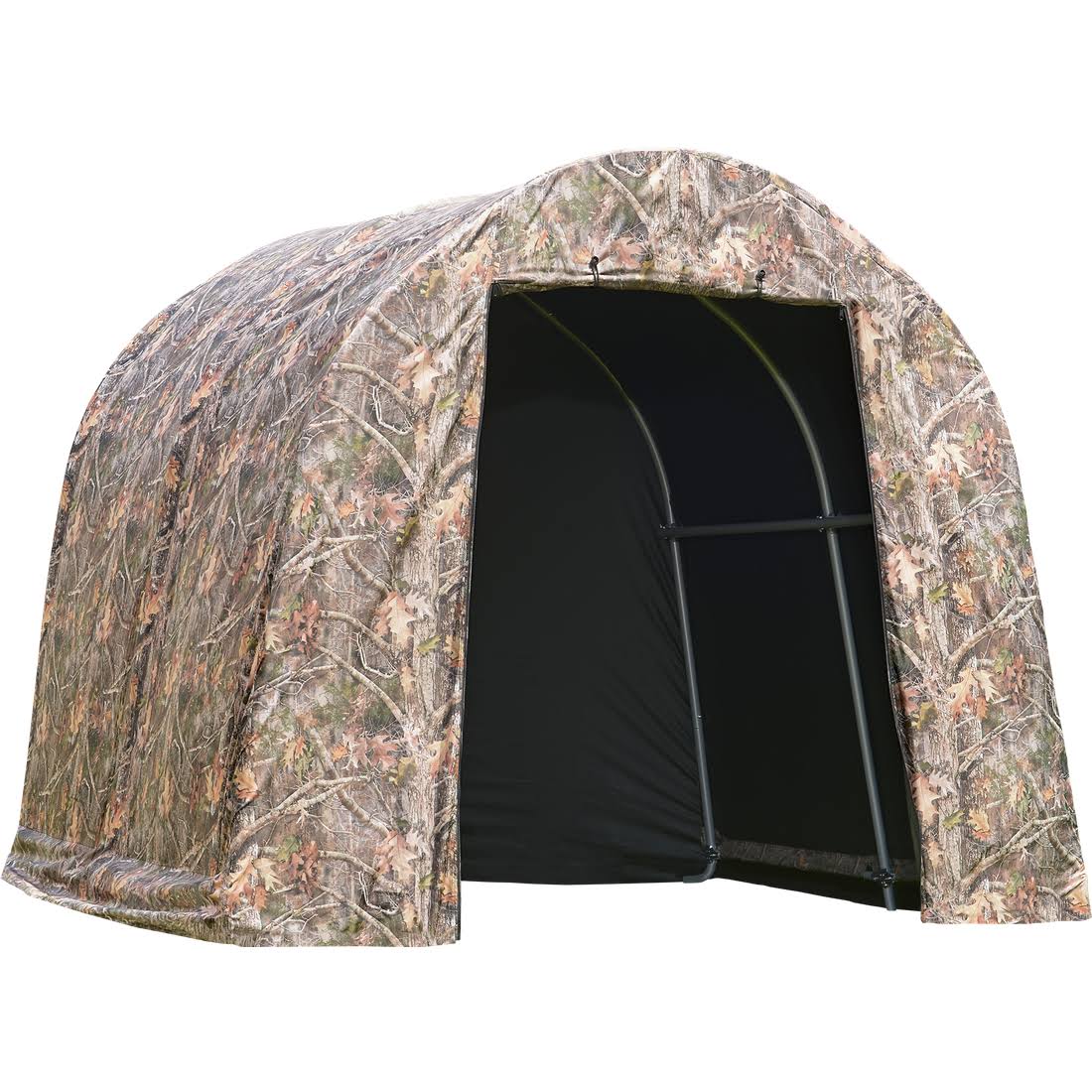 8 x 8 x 7 ft. Camo Outdoor Shed V395