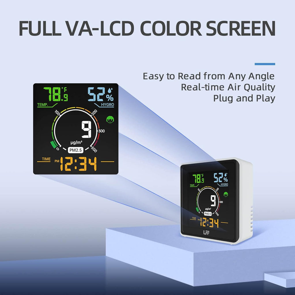 PM2.5 Temperature Humidity Monitor L579
