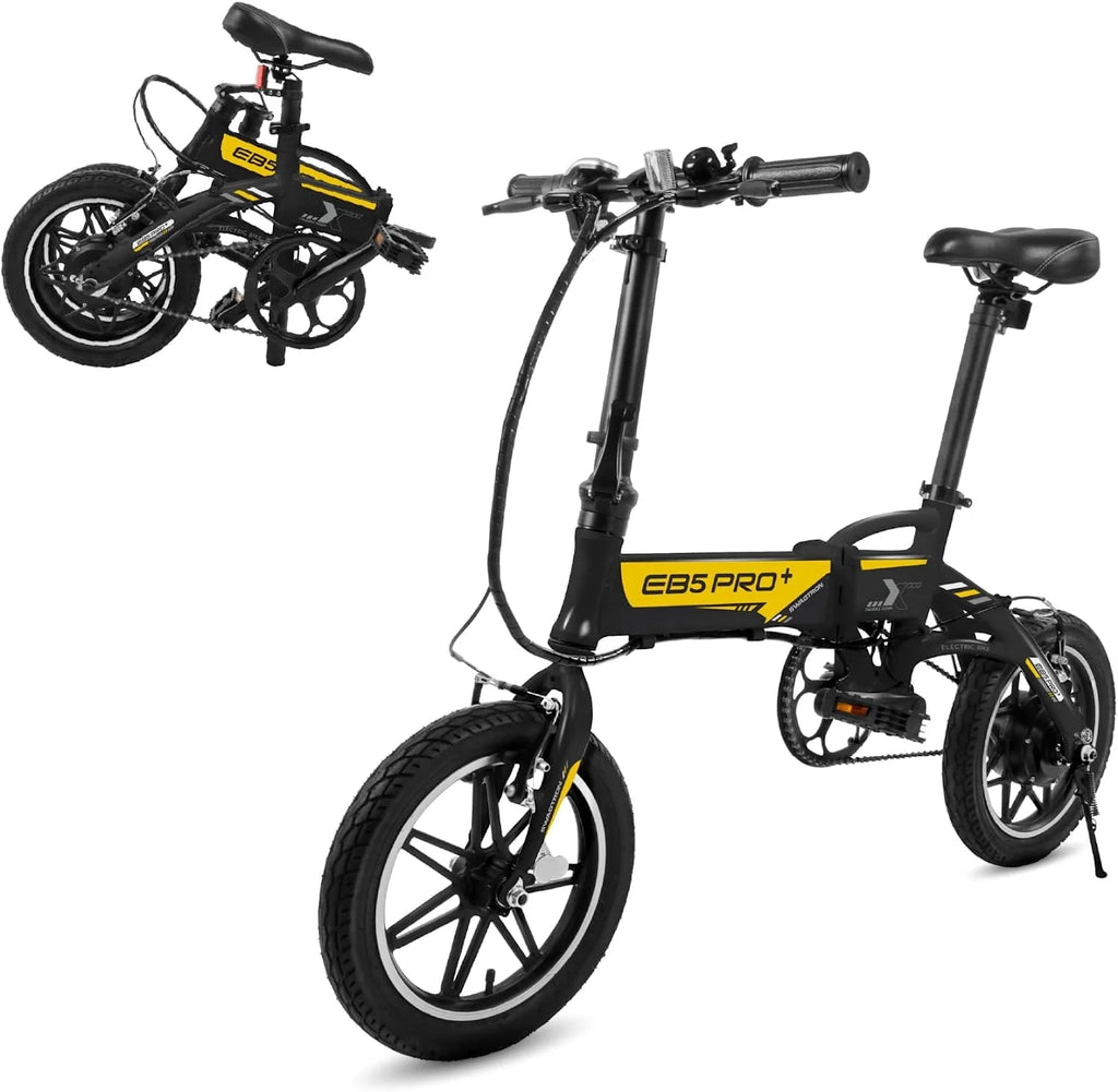 Lightweight Aluminum Folding Electric Bike with Pedals F42194