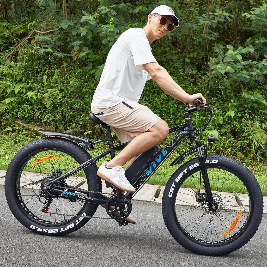 26 x 4.0 Fat Tire 500W All Terrain Electric Bike V151